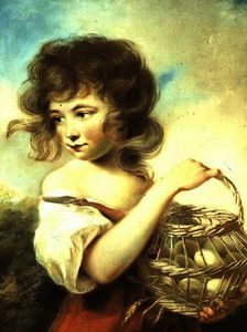 The Girl with the Basket of Eggs