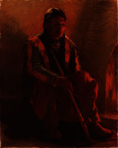 Portrait of an indian