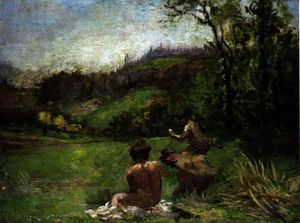 Satyrs in a Landscape