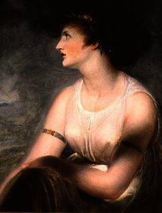 Portrait of the artist's wife as Sappho