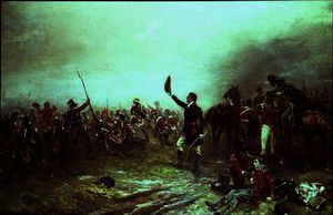 die schlacht von Waterloo