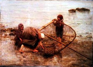 スコットランドの漁民