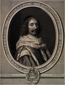 porträt von Pomponne von Bellievre , erster präsident von dem Parlament Paris untergebracht