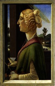 Portrait of a Young Woman with attributes of St. Catherine
