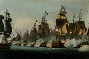 La bataille de Trafalgar 21st   octobre