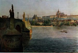 View of the Charles Bridge from Krizovnicka
