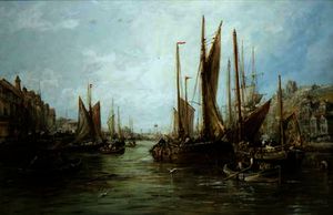 Quayside with Fishing Boats