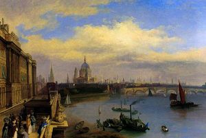 The Thames and St. Paul's Cathedral