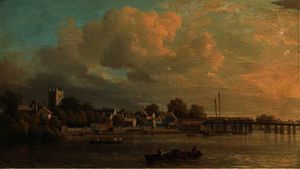 The thames at putney