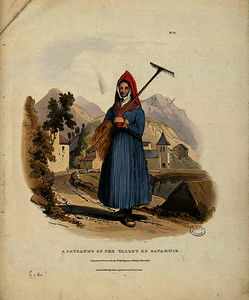 A Paysanne of the Valley of Gavarnie