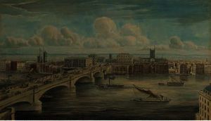 London bridge from fishmongers' hall