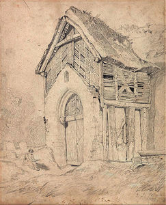 Крыльцо и колокольня тургартона Церковь , Норфолк
