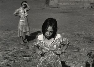 Kind und ihrer mutter , Wapato , Yakima Tal , Washington