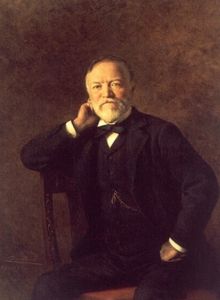 Portrait von Andrew Carnegie