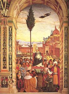 Aeneas Piccolomini arrive à Ancône
