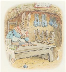 Benjamin bunny 4a - (11x11)