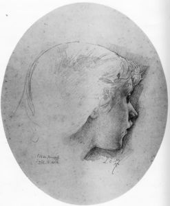 Study for the Head of an Angel in Saint Isidore