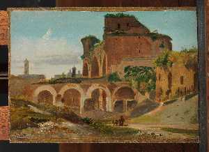 教堂 的  康斯坦丁   罗马  1821