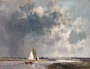 Approaching Storm, near River Thurne, Norfolk
