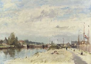 運河、アムステルダム
