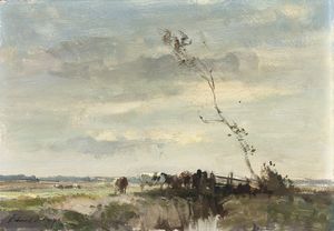 Cattle on the Marsh - Norfolk