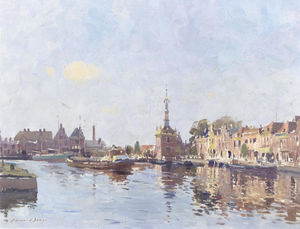 Die Biegung im Kanal, Alkmaar