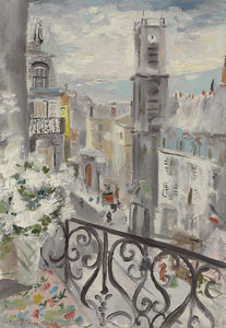 Rue st jacques, paris, (1937)
