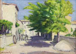 Village Street in Provence