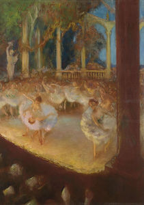 Bailarinas en el Teatro - El Ballet