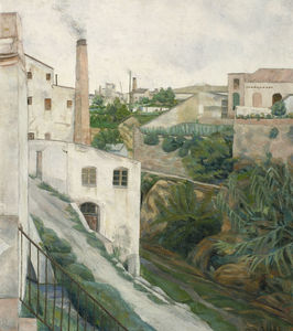 Valls), (75 x 64 CM) (1922)