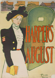 「ハーパーの8月」、（47 X 33 CM）（1897）