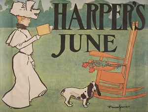 'Harper's June', (36 x 47 CM) (1897)