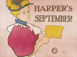 'Harper's September', (35 x 46 CM) (1896)