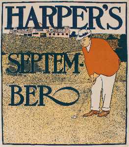'Harper's. September', (34 x 30 CM) (1898)