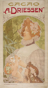 'Какао А. Дриссен' (74 х 40 см) (1900)