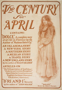 'The Century for April', (51 x 36 CM) (1900)