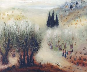 Landscape in Galilee, (1962)