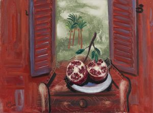 Pomegranates - open window, (1964)