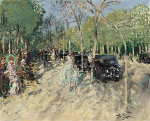 Frühling im Wald, (1929)