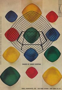 Chairs by harry bertoia