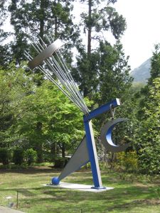 Sculpture By Phillip King In Hakone Open-Air Museum