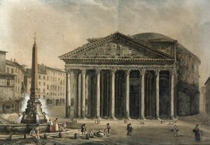 The pantheon, rome