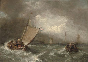 Shortening sail in a squall