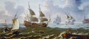 Dutch naval battle