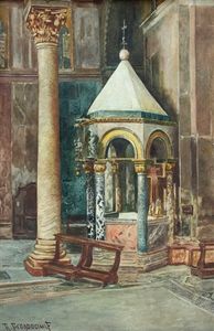 Pila bautismal de la Basílica de San Marco