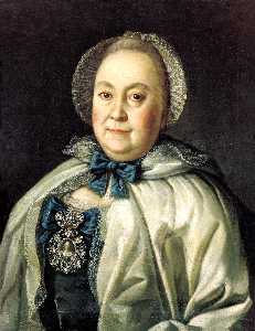 portrait von maria andrejewna rumyantseva