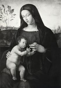 Madonna con bambino - (1490 - (1530))