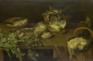 Still life with fowl
