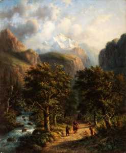 Landschaft im Hochgebirge