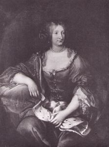 Retrato de Louise Marie de Béthune.